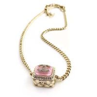 Chanel Women Pendant Necklace in Metal Resin and Strass (1)