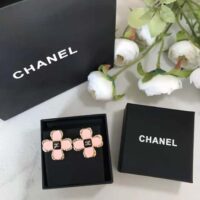 Chanel Women Stud Earrings in Metal and Resin (1)