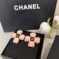 Chanel Women Stud Earrings in Metal and Resin (1)