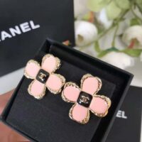Chanel Women Stud Earrings in Metal and Resin (1)