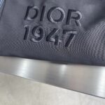 Dior Women CD Bomber Jacket Black Ottoman Cotton Blend Piped Side Pockets Ribbed Cuffs Hem - Image 5