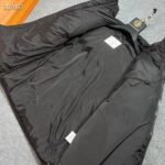 Dior Women CD Cannage Hooded Down Jacket Black Technical Fabric Drawstring Ribbed Cuffs - immagine 4