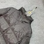 Dior Women CD Cannage Hooded Down Jacket Black Technical Fabric Drawstring Ribbed Cuffs - immagine 5