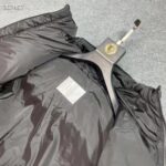 Dior Women CD Cannage Hooded Down Jacket Black Technical Fabric Drawstring Ribbed Cuffs - immagine 9