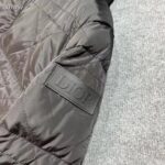 Dior Women CD Cannage Hooded Down Jacket Black Technical Fabric Drawstring Ribbed Cuffs - immagine 8