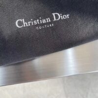 Dior Men CD Christian Dior Couture Hooded Sweatshirt Black Cotton Fleece Dévoré Effect (3)