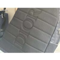 Dior Unisex CD Dior 8 Backpack Black Dior Oblique Jacquard (5)