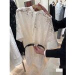 Dior Unisex CD Dior Métamorphose Belt Black Ultrasmooth Calfskin Leather 20 MM Width - Image 11