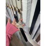 Dior Unisex CD Dior Métamorphose Belt Black Ultrasmooth Calfskin Leather 20 MM Width - Image 12