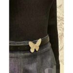 Dior Unisex CD Dior Métamorphose Belt Black Ultrasmooth Calfskin Leather 20 MM Width - Image 18