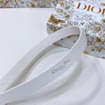 Dior Unisex CD Dior Métamorphose Belt White Ultrasmooth Calfskin 20 MM Width - immagine 6