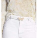 Dior Unisex CD Dior Métamorphose Belt White Ultrasmooth Calfskin 20 MM Width - immagine 11