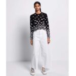 Dior Unisex CD Walk'n'Dior Platform Sneaker Beige Multicolor Embroidered Cotton Butterfly Bandana Motif - Image 11