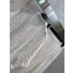 Dior Women CD Blouse Ecru Technical Cotton Lace Front Button Closure Mother-Of-Pearl Buttons - Imagen 5