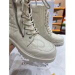 Dior Women CD D-Unit Ankle Boot Rear Zipper Fastening Tongue Signature - immagine 6