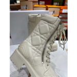 Dior Women CD D-Unit Ankle Boot Rear Zipper Fastening Tongue Signature - immagine 8