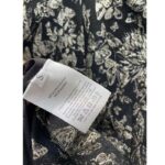 Dior Women CD Fitted Jacket Black Technical Jacquard Gold-Tone Allover Butterfly Motif – Image 11