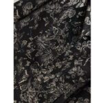 Dior Women CD Fitted Jacket Black Technical Jacquard Gold-Tone Allover Butterfly Motif – Image 8