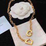Dior Women CD Lock Necklace Gold-Finish Metal - immagine 4