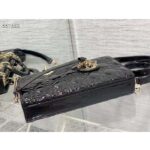 Dior Women CD Medium Lady D-Joy Bag Black Patent Cannage Calfskin – Bild 5