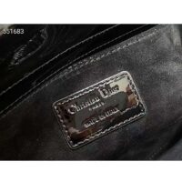 Dior Women CD Medium Lady D-Joy Bag Black Patent Cannage Calfskin (4)