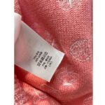 Dior Women CD Short-Sleeved Sweater Pink Wool Cashmere Knit Gradient Butterflies Motif - immagine 11