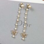 Dior Women Métamorphose Earrings Gold-Finish Metal and White Resin Pearls - Imagen 5