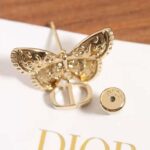 Dior Women Métamorphose Earrings Matte Gold-Finish Metal with White Resin Pearl – Image 9