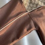 Gucci GG Men Cotton Jersey Sweatshirt GG Canvas Yoke Crewneck Dropped Shoulder Batwing Sleeves - immagine 8