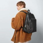 Gucci GG Unisex Large Jumbo GG Backpack Black Leather Cotton Linen Lining Padded Mesh Back - Imagen 11