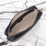 Gucci GG Unisex Ophidia GG Crossbody Bag Blue Black GG Supreme Canvas Double G - Image 8