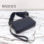 Gucci GG Unisex Ophidia GG Crossbody Bag Blue Black GG Supreme Canvas Double G - Image 5