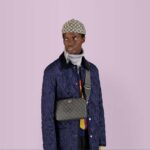 Gucci GG Unisex Ophidia GG Crossbody Bag Grey Black GG Supreme Canvas Double G - Imagen 11