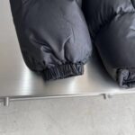 Gucci Women GG Water Repellant Down Jacket Black Water Nylon Satin Zip Front Zip Pockets – Bild 10