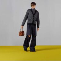 Gucci Men GG Wool Jacquard Cardigan Grey V-Neck Long Sleeves Front Pockets (3)