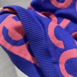 Gucci Men GG Wool Sweater Gucci Intarsia Blue Crewneck Dropped Shoulder - immagine 8