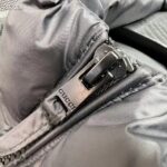 Gucci Women Nylon Down Jacket GG Inserts Feather Padding Lined High Neck Velcro Cuffs - Bild 5