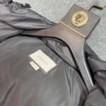 Gucci Women Nylon Down Jacket GG Inserts Feather Padding Lined High Neck Velcro Cuffs - Bild 8