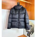 Gucci Women Nylon Down Jacket GG Inserts Feather Padding Lined High Neck Velcro Cuffs - Bild 2