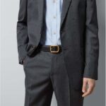 Gucci Unisex GG Belt Rectangular Buckle Black Leather Antique Brass Hardware 3 CM Width - Image 10