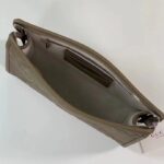 Gucci Unisex Jumbo GG Pouch Dark Green Jumbo GG Leather Zip Closure - Image 9