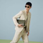 Gucci Unisex Jumbo GG Pouch Dark Green Jumbo GG Leather Zip Closure - Image 11