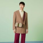 Gucci Unisex Ophidia GG Small Crossbody Bag Beige Ebony GG Supreme Canvas Double G – Image 16