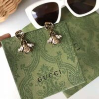 Gucci Women Bee Earrings with Interlocking G (1)