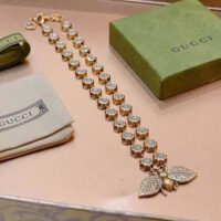 Gucci Women Bee Necklace with Crystals (1)