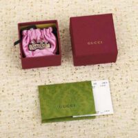 Gucci Women Crystal Double G Earrings (1)