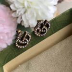 Gucci Women Crystal Double G Earrings – Bild 4