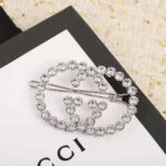 Gucci Women Crystal Interlocking G Hair Clip - Bild 3
