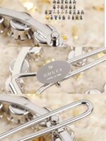 Gucci Women Crystal Interlocking G Hair Clip - Bild 6