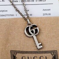 Gucci Women Double G Key Necklace (1)